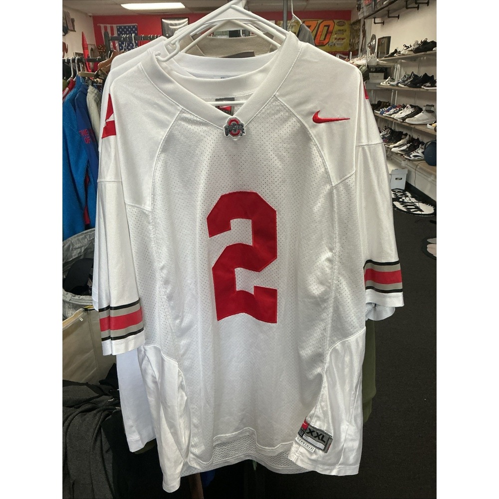 VINTAGE MEN'S OHIO STATE BUCKEYES #2 NFL FOOTBALL SHIRT JERSEY SIZE XxL